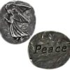 Peace Angel pocket stone