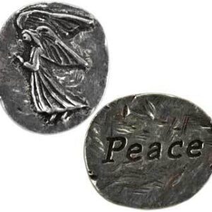 Peace Angel pocket stone