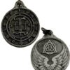 Gabriel talisman silver color Gabriel talisman silver color