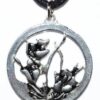 1″ Flower in Circle amulet 1″ Flower in Circle amulet