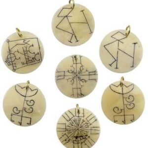 Tibetan Bone Charm various