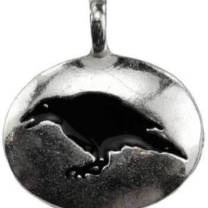Raven totem amulet