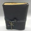 Key Aged Black leather w/ cord Key Aged Black leather w/ cord