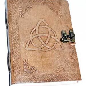 5″ x 7″ Triquetra leather w/ Latch