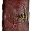 Fairy Moon leather blank book w/ latch Fairy Moon leather blank book w/ latch
