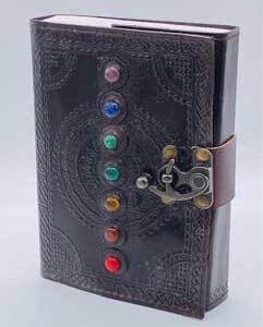 Chakra leather w/ latch