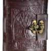 Tree of Life leather blank journal w/ latch Tree of Life leather blank journal w/ latch