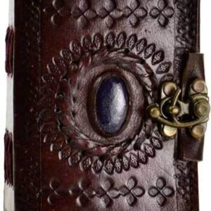 Stone Eye leather blank book w/ latch