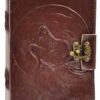 Wolf Moon leather blank book w/ latch Wolf Moon leather blank book w/ latch