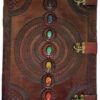 7 Stone leather blank book w/ 3 latch 7 Stone leather blank book w/ 3 latch
