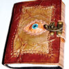 Sacred Eye leather blank book w/ latch Sacred Eye leather blank book w/ latch
