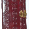 Chakra leather blank book w/ latch Chakra leather blank book w/ latch