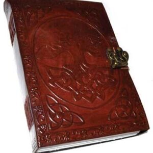 Tree of Life leather blank book w/ latch