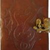 Double Dragon leather blank book w/ latch Double Dragon leather blank book w/ latch