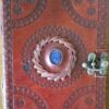 5″ x 7″ God’s Eye Embossed leather w/ latch