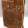 Soft leather w/ Double latch Soft leather w/ Double latch