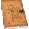 5″ x 7″ Turtle Embossed leather w/ latch