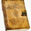 5″ x 7″ Double Tree Embossed leather w/ latch 5″ x 7″ Double Tree Embossed leather w/ latch