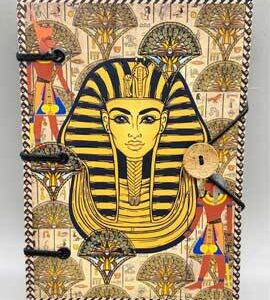 5″ x 7″ Egyptian parchment (hc)