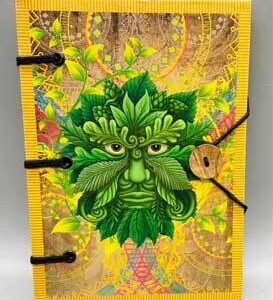 5″ x 7″ Green Man parchment (hc)