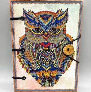 5″ x 7″ Owl parchment (hc)