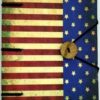 American Flag journal 4 1/2″ x 6 1/2″ handmade parchment (hc) American Flag journal 4 1/2″ x 6 1/2″ handmade parchment (hc)