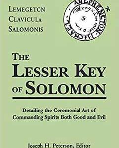 Lesser Key of Solomon (hc) by Joseph Peterson (ed)