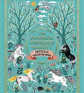 Magical Unicorn Society coloring book