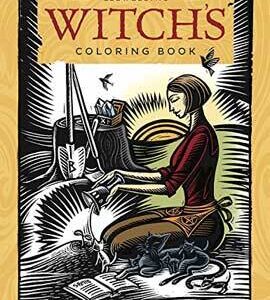 Witch’s coloring book by Llewellyn