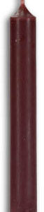 1/2″ Brown Chime candle 20 pack