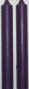 1/2″ Purple Chime Candle 20 pack