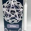 1/2″ dia 5″ long White chime candle 20 pack