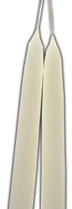 7″ White taper pair