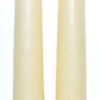 7″ Antique White taper pair 7″ Antique White taper pair