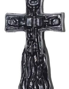 4 1/2″ Crucifix Black candle
