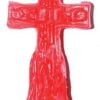 4 1/2″ Crucifix Red candle 4 1/2″ Crucifix Red candle