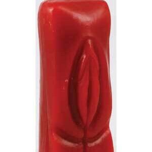 Red Female Genital candle