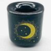 Moon & Star Black ceramic holder Moon & Star Black ceramic holder