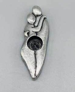 Embracing Couple mini Candle Holder