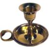 Brass Chamberstick Taper candle holder Brass Chamberstick Taper candle holder