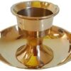 Brass Taper and Pillar candle holder Brass Taper and Pillar candle holder