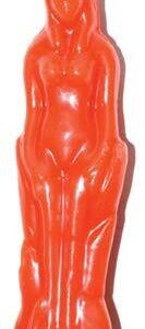 Orange Female candle 7″