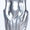 Silver Female candle 7″ Silver Female candle 7″
