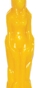 Yellow Female candle 7″