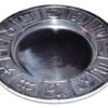 4 3/4″ Zodiac Pillar holder/ Smudge plate 4 3/4″ Zodiac Pillar holder/ Smudge plate