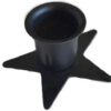 Pentagram taper candle holder Pentagram taper candle holder