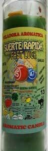 Fast Luck (Suerte Rapida) aromatic jar candle