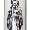 Holy Death white 7 day jar candle