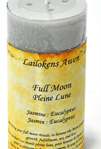 4″ Full Moon scented Lailokens Awen candle