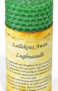 4″ Lughnasadh Altar Lailokens Awen candle